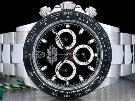 Rolex Cosmograph Daytona 116500LN Quadrante Nero Ghiera 